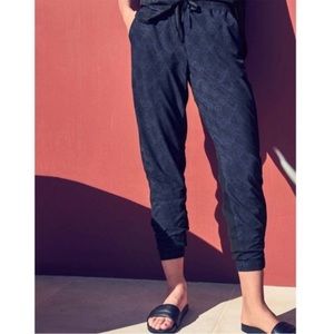Athleta Black and Blue Joggers